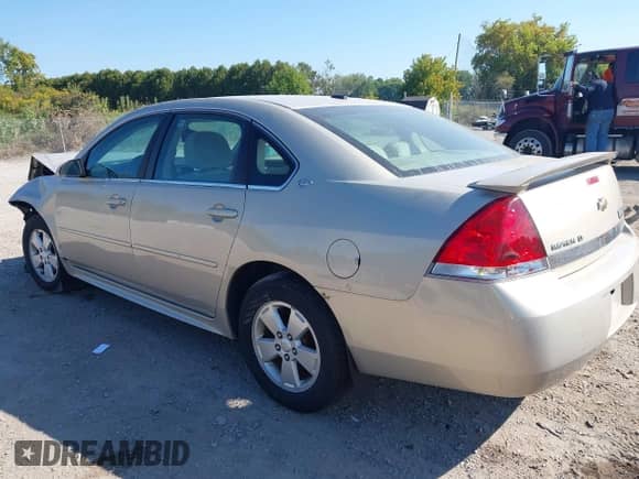 2009 Chevrolet Impala LT с VIN 2G1WT57K591247420, выставлен на аукционе IAAI как лот 43218106 с пробегом 83 444 миль миль и . История ставок и продаж доступна на DreamBid. Изображение 3.