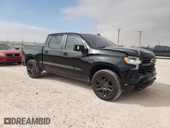 2022 Chevrolet Silverado 1500 RST z VIN 1GCUDEET9NZ502028, wystawiony jako Copart lot #44854605 z przebiegiem 50 146 mil mil oraz Szkoda całkowita • Salvage title. Historia ofert i sprzedaży dostępna na DreamBid. Obrazek 4.