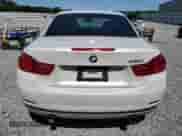 2015 BMW 4 Series 435i with VIN WBA3T3C5XFP738091, listed as a Copart auction lot 72080135 with 161,536 mi miles and Salvage title. Bid and sale history available at DreamBid. Image 6.