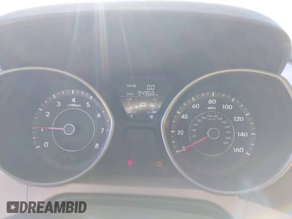 2013 Hyundai Elantra GLS with VIN 5NPDH4AE0DH451742, listed as a IAAI auction lot 43455087 with 94,968 mi miles and . Bid and sale history available at DreamBid. Image 7.