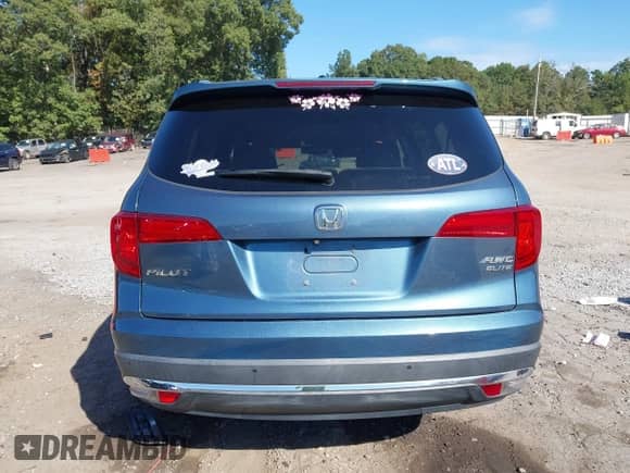 2017 Honda Pilot Elite с VIN 5FNYF6H0XHB049387, выставлен на аукционе IAAI как лот 43351080 с пробегом 125 454 миль миль и . История ставок и продаж доступна на DreamBid. Изображение 16.