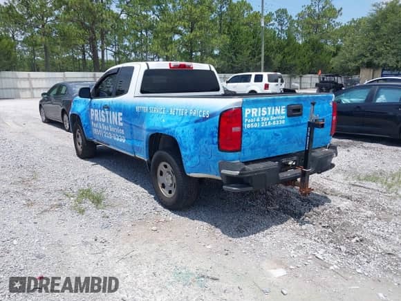 2015 Chevrolet Colorado 2WD WT z VIN 1GCHSAEA5F1142299, wystawiony jako IAAI lot #42604965 z przebiegiem 196 196 mil mil oraz . Historia ofert i sprzedaży dostępna na DreamBid. Obrazek 3.