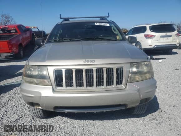 2004 Jeep Grand Cherokee с VIN 1J8GX48S84C329291, выставлен на аукционе Copart как лот 43295185 с пробегом 234 680 миль миль и Списание • Salvage title. История ставок и продаж доступна на DreamBid. Изображение 5.
