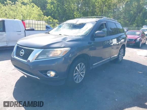2013 Nissan Pathfinder SV z VIN 5N1AR2MN9DC605176, wystawiony jako IAAI lot #41973505 z przebiegiem 240 539 mil mil oraz . Historia ofert i sprzedaży dostępna na DreamBid. Obrazek 20.