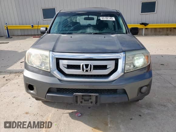 2010 Honda Pilot LX with VIN 5FNYF3H23AB007326, listed as a Copart auction lot 65192145 with 225,806 mi miles and Salvage title. Bid and sale history available at DreamBid. Image 5.