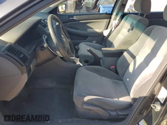 2005 Honda Accord LX with VIN 1HGCM55495A193603, listed as a Copart auction lot 65882695 with 186,386 mi miles and Salvage title. Bid and sale history available at DreamBid. Image 7.