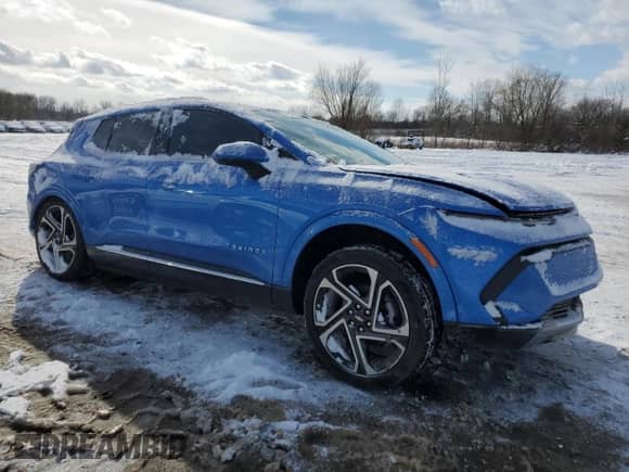 2024 Chevrolet Equinox EV LT с VIN 3GN7DMRP7RS255719, выставлен на аукционе Copart как лот 45655605 с пробегом 6 641 миль миль и Списание • Salvage title. История ставок и продаж доступна на DreamBid. Изображение 4.