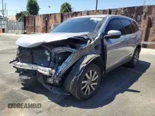 2021 Honda Pilot EX with VIN 5FNYF5H30MB007177, listed as a Copart auction lot 67475035 with 106,358 mi miles and Salvage title. Bid and sale history available at DreamBid. Image 1.