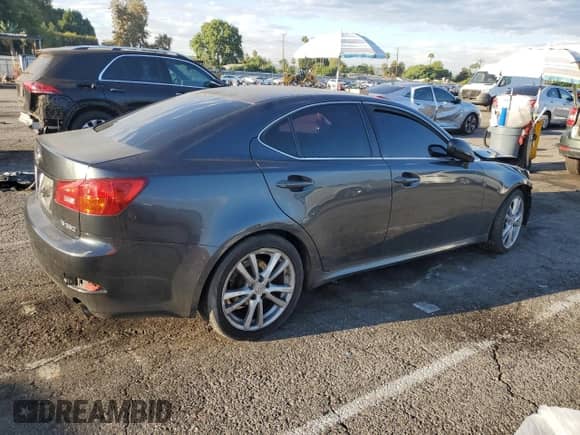 2006 Lexus IS 250 z VIN JTHBK262762019289, wystawiony jako Copart lot #81114365 z przebiegiem 265 848 mil mil oraz Szkoda całkowita • Salvage title. Historia ofert i sprzedaży dostępna na DreamBid. Obrazek 3.