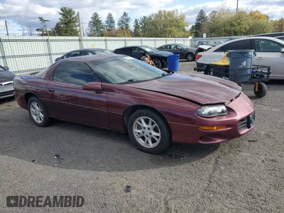 2002 Chevrolet Camaro with VIN 2G1FP22KX22112069, listed as a Copart auction lot 82772775 with 140,363 mi miles and Clean title. Bid and sale history available at DreamBid. Image 4.