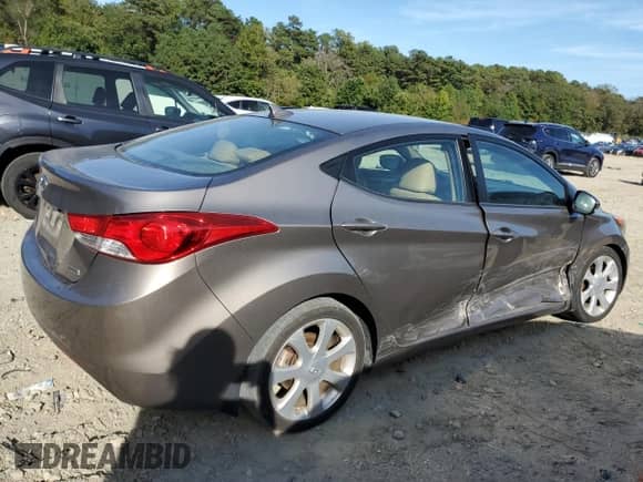 2013 Hyundai Elantra GLS with VIN 5NPDH4AE2DH335460, listed as a Copart auction lot 85127435 with 76,018 mi miles and Salvage title. Bid and sale history available at DreamBid. Image 3.
