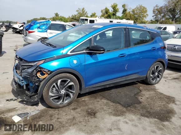 2022 Chevrolet Bolt EV 2LT с VIN 1G1FX6S05N4103090, выставлен на аукционе Copart как лот 81148945 с пробегом 46 010 миль миль и Списание • Salvage title. История ставок и продаж доступна на DreamBid. Изображение 1.