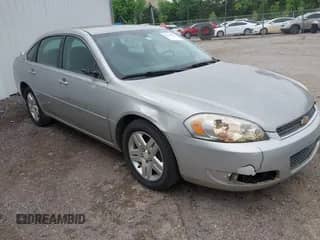 2008 Chevrolet Impala LT with VIN 2G1WC583289206816, listed as a IAAI auction lot 42128565 with 111,520 mi miles and . Bid and sale history available at DreamBid. Image 1.