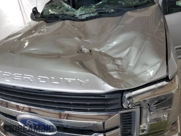 2017 Ford F-250 Lariat с VIN 1FT7W2BT4HEF45908, выставлен на аукционе Copart как лот 65161315 с пробегом 112 420 миль миль и Списание • Salvage title. История ставок и продаж доступна на DreamBid. Изображение 11.