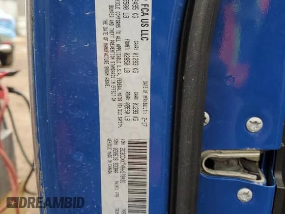 2017 Dodge Charger Police с VIN 2C3CDXKT4HH579491, выставлен на аукционе Copart как лот 52372555 с пробегом 97 959 миль миль и Чистый • Clean title. История ставок и продаж доступна на DreamBid. Изображение 12.