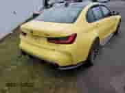 2022 BMW M3 с VIN WBS53AY01NFM30642, выставлен на аукционе Copart как лот 85710584 с пробегом Не указан миль и Списание • Salvage title. История ставок и продаж доступна на DreamBid. Изображение 3.