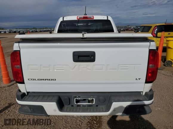 2022 Chevrolet Colorado 4WD LT with VIN 1GCHTCEA1N1198747, listed as a Copart auction lot 80089775 with 32,730 mi miles and Salvage title. Bid and sale history available at DreamBid. Image 6.