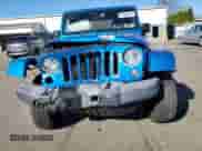 2016 Jeep Wrangler Sahara with VIN 1C4AJWBG4GL309526, listed as a Copart auction lot 81666725 with 114,983 mi miles and Salvage title. Bid and sale history available at DreamBid. Image 5.