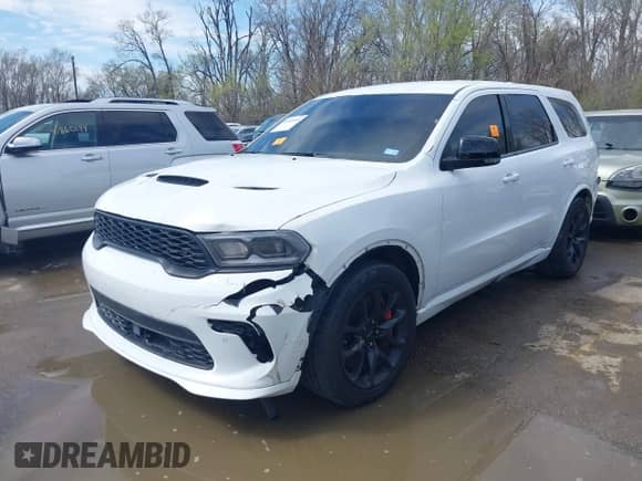 2021 Dodge Durango SRT Hellcat with VIN 1C4SDJH96MC762632, listed as a IAAI auction lot 41664693 with 29,236 mi miles and . Bid and sale history available at DreamBid. Image 17.
