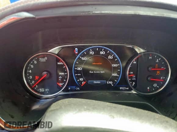 2023 Chevrolet Blazer RS z VIN 3GNKBERS9PS189505, wystawiony jako Copart lot #66619535 z przebiegiem 9 923 mil mil oraz Szkoda całkowita • Salvage title. Historia ofert i sprzedaży dostępna na DreamBid. Obrazek 9.