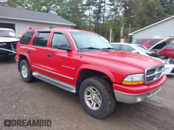 2001 Dodge Durango with VIN 1B4HS28N91F555744, listed as a IAAI auction lot 43381369 with 99,564 mi miles and . Bid and sale history available at DreamBid. Image 1.