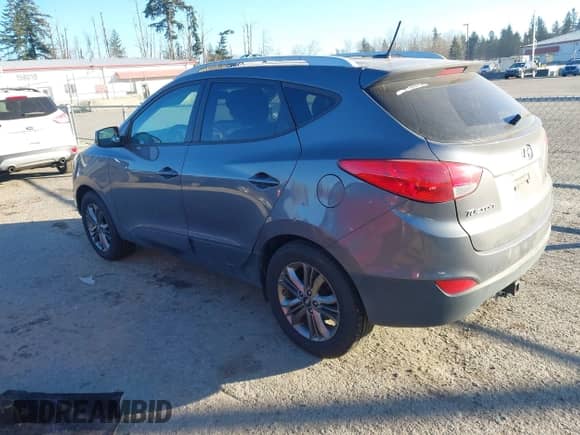 2014 Hyundai Tucson Walking Dead Edition z VIN KM8JUCAG1EU808097, wystawiony jako IAAI lot #41436214 z przebiegiem 114 198 mil mil oraz . Historia ofert i sprzedaży dostępna na DreamBid. Obrazek 3.