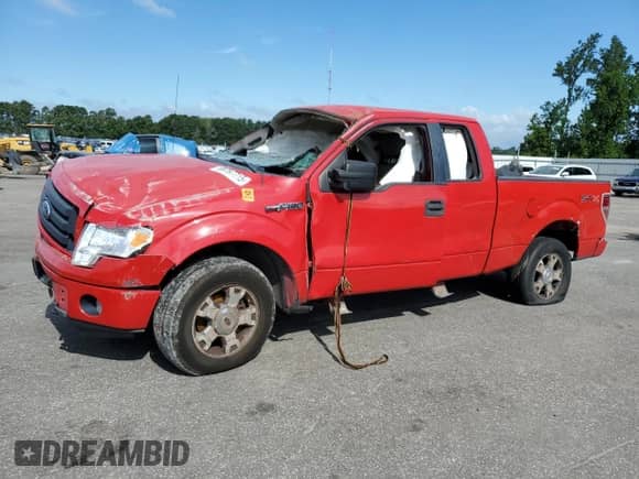 2009 Ford F-150 STX with VIN 1FTRX14W09KC89857, listed as a Copart auction lot 69797715 with Not provided miles and Salvage title. Bid and sale history available at DreamBid. Image 1.
