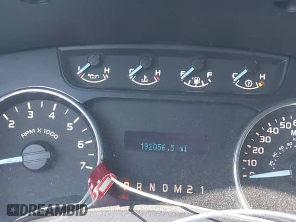 2012 Ford F-150 XLT with VIN 1FTFX1EF0CFB16695, listed as a IAAI auction lot 43176309 with 192,056 mi miles and . Bid and sale history available at DreamBid. Image 7.