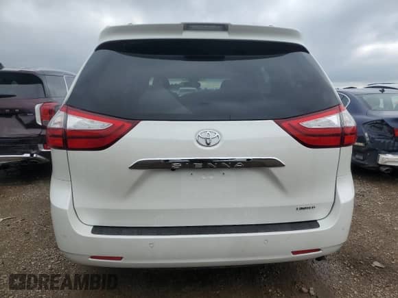 2018 Toyota Sienna XLE with VIN 5TDDZ3DC4JS206630, listed as a Copart auction lot 69117535 with 105,356 mi miles and Salvage title. Bid and sale history available at DreamBid. Image 6.