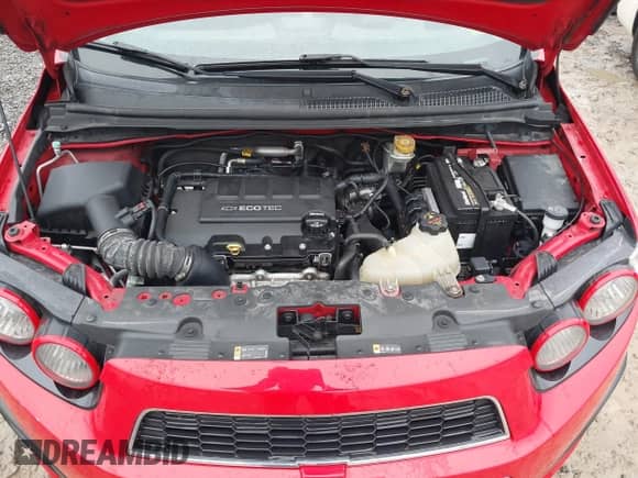 2016 Chevrolet Sonic LT with VIN 1G1JC5SB0G4125907, listed as a IAAI auction lot 41111451 with 95,887 mi miles and . Bid and sale history available at DreamBid. Image 10.