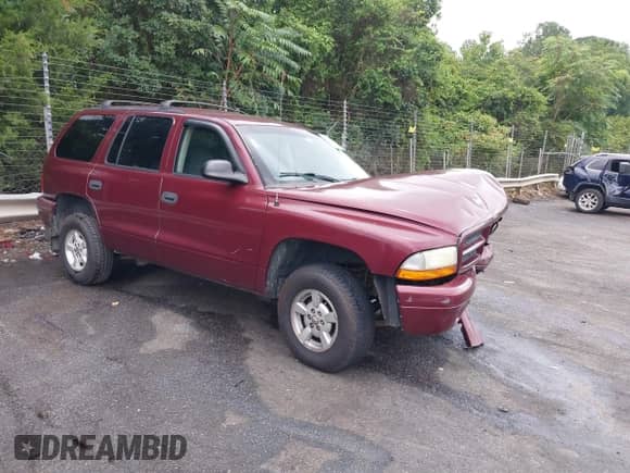 2002 Dodge Durango Sport with VIN 1B4HS38N32F206649, listed as a IAAI auction lot 40725627 with 290,822 mi miles and . Bid and sale history available at DreamBid. Image 1.