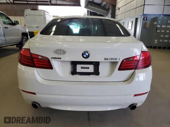 2013 BMW 5 Series 535i xDrive with VIN WBAFU7C56DDU66719, listed as a Copart auction lot 66296165 with 89,249 mi miles and Clean title. Bid and sale history available at DreamBid. Image 6.