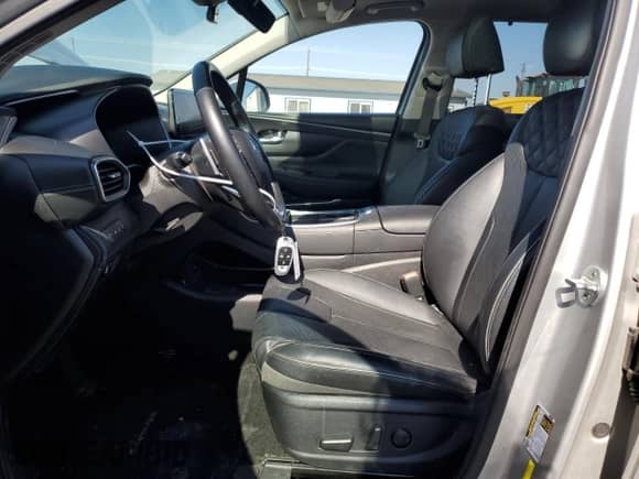 2022 Hyundai Santa Fe SEL Premium with VIN KM8S3DA18NU028817, listed as a Copart auction lot 81138495 with 42,106 mi miles and Salvage title. Bid and sale history available at DreamBid. Image 7.