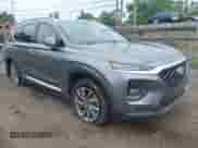 2019 Hyundai Santa Fe SEL with VIN 5NMS3CAD7KH134249, listed as a IAAI auction lot 42540889 with 142,411 mi miles and . Bid and sale history available at DreamBid. Image 1.
