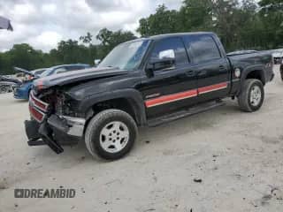 2006 Chevrolet Silverado 1500 LT3 with VIN 2GCEK13NX61177214, listed as a Copart auction lot 53982945 with Not provided miles and Salvage title. Bid and sale history available at DreamBid. Image 1.