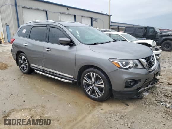 2020 Nissan Pathfinder Platinum с VIN 5N1DR2DM0LC634911, выставлен на аукционе Copart как лот 50575835 с пробегом 80 597 миль миль и Списание • Salvage title. История ставок и продаж доступна на DreamBid. Изображение 4.