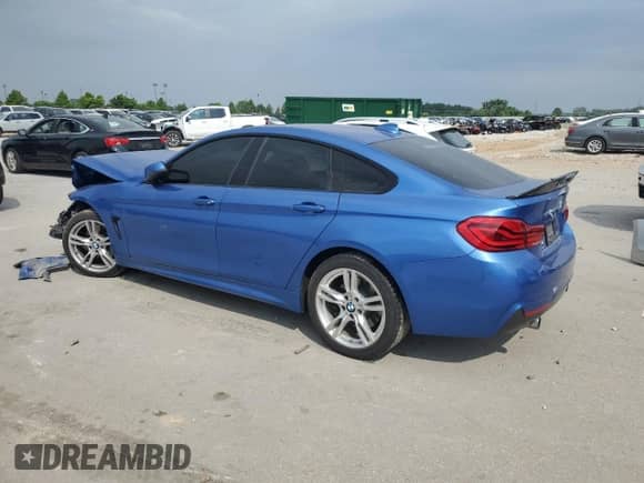 2018 BMW 4 Series 440i xDrive с VIN WBA4J7C5XJBM74121, выставлен на аукционе Copart как лот 59019455 с пробегом 62 877 миль миль и Списание • Salvage title. История ставок и продаж доступна на DreamBid. Изображение 2.