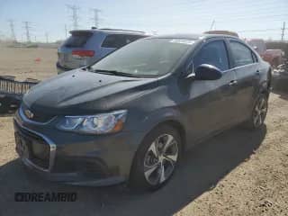 2020 Chevrolet Sonic Premier с VIN 1G1JF5SB2L4121035, выставлен на аукционе Copart как лот 56504625 с пробегом 67 329 миль миль и Списание • Salvage title. История ставок и продаж доступна на DreamBid. Изображение 1.