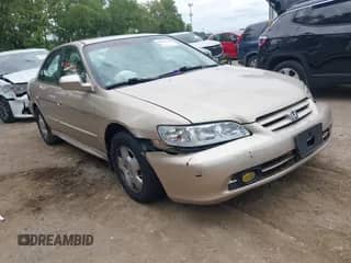 2001 Honda Accord EX z VIN 1HGCG16531A085429, wystawiony jako IAAI lot #43052616 z przebiegiem 198 140 mil mil oraz . Historia ofert i sprzedaży dostępna na DreamBid. Obrazek 1.