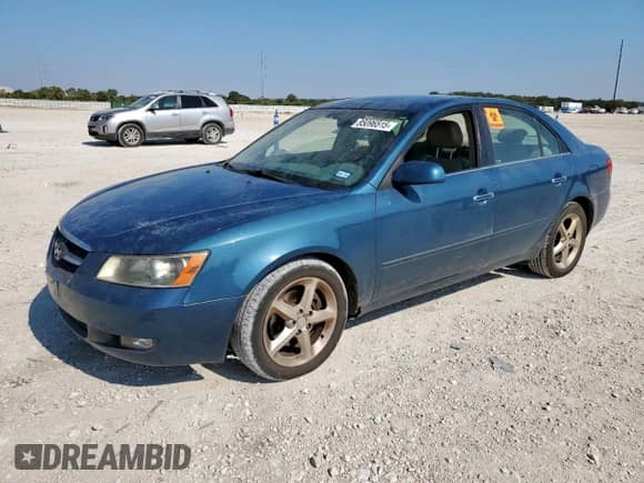 2007 Hyundai Sonata SE with VIN 5NPEU46F57H217540, listed as a Copart auction lot 85096515 with 78,842 mi miles and Clean title. Bid and sale history available at DreamBid. Image 1.