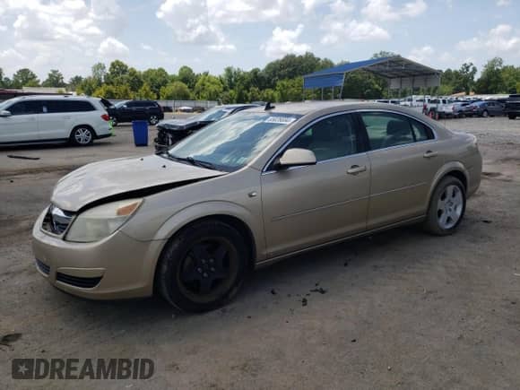 2008 Saturn Aura XE с VIN 1G8ZS57N98F124027, выставлен на аукционе Copart как лот 65026694 с пробегом 158 231 миль миль и Списание • Salvage title. История ставок и продаж доступна на DreamBid. Изображение 1.