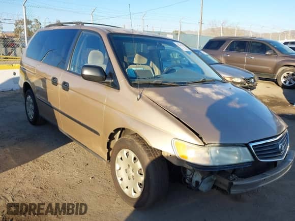 2001 Honda Odyssey LX с VIN 2HKRL18541H584766, выставлен на аукционе IAAI как лот 41667952 с пробегом 190 595 миль миль и . История ставок и продаж доступна на DreamBid. Изображение 1.