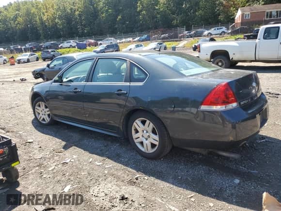 2014 Chevrolet Impala LT с VIN 2G1WB5E39E1125815, выставлен на аукционе Copart как лот 80198385 с пробегом 122 694 миль миль и Списание • Salvage title. История ставок и продаж доступна на DreamBid. Изображение 2.