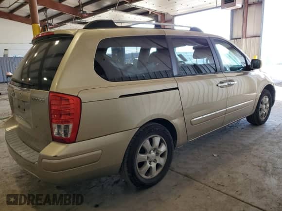 2007 Hyundai Entourage GLS с VIN KNDMC233376024634, выставлен на аукционе Copart как лот 75277324 с пробегом 133 179 миль миль и Списание • Salvage title. История ставок и продаж доступна на DreamBid. Изображение 3.
