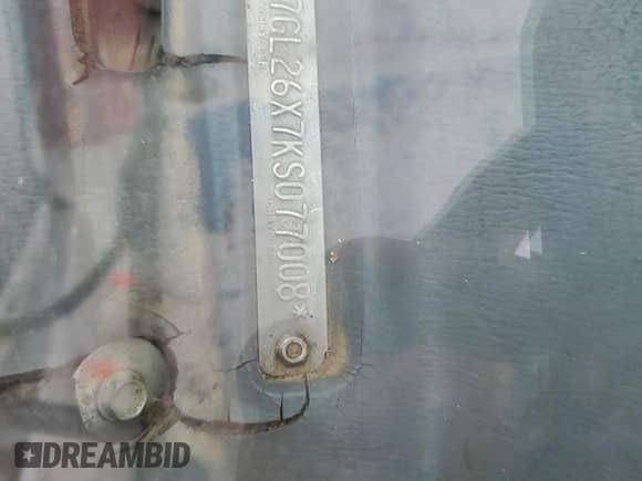 1989 Dodge Dakota S z VIN 1B7GL26X7KS077008, wystawiony jako Copart lot #82024544 z przebiegiem 193 811 mil mil oraz Szkoda całkowita • Salvage title. Historia ofert i sprzedaży dostępna na DreamBid. Obrazek 12.