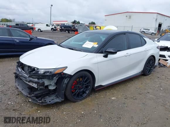 2023 Toyota Camry TRD with VIN 4T1KZ1AKXPU082161, listed as a IAAI auction lot 43388188 with 42,868 mi miles and . Bid and sale history available at DreamBid. Image 19.