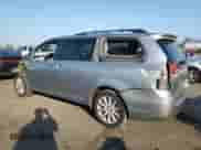 2013 Toyota Sienna LE with VIN 5TDJK3DCXDS063324, listed as a Copart auction lot 81369775 with 141,124 mi miles and Salvage title. Bid and sale history available at DreamBid. Image 2.