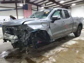 2019 Chevrolet Silverado 1500 LT with VIN 1GCRYDEK3KZ303886, listed as a Copart auction lot 52946535 with Not provided miles and Salvage title. Bid and sale history available at DreamBid. Image 1.