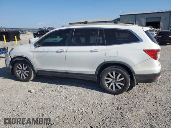 2020 Honda Pilot EX-L z VIN 5FNYF6H58LB038781, wystawiony jako Copart lot #67619865 z przebiegiem 55 255 mil mil oraz Szkoda całkowita • Salvage title. Historia ofert i sprzedaży dostępna na DreamBid. Obrazek 2.