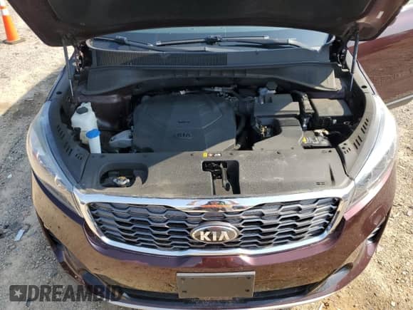 2019 Kia Sorento EX Sport with VIN 5XYPH4A59KG591774, listed as a Copart auction lot 62030495 with 149,854 mi miles and Salvage title. Bid and sale history available at DreamBid. Image 12.